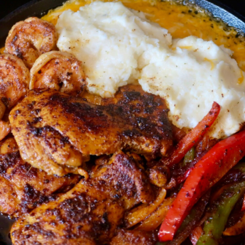 TGI Fridays Sizzling Chicken & Shrimp Recipe - Kenya's Kitchen88