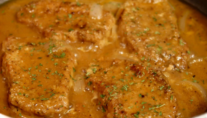 Smothered Pork Chops Recipe