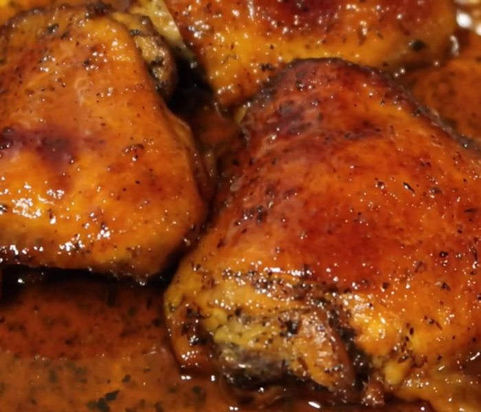 The Best Honey Glazed Balsamic Chicken Recipe