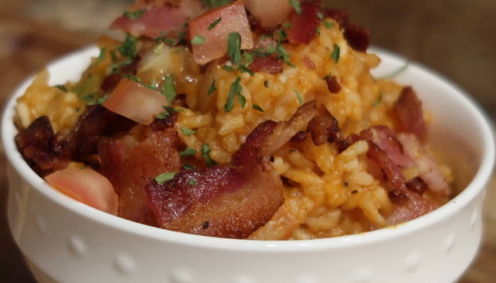 Tasty Spanish Rice with Bacon Recipe