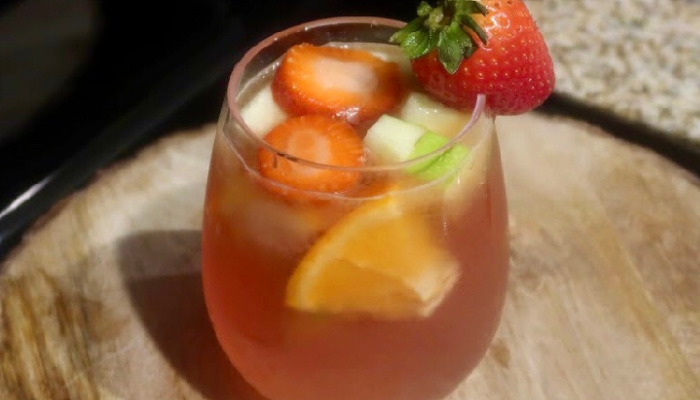 Pink Moscato Sangria