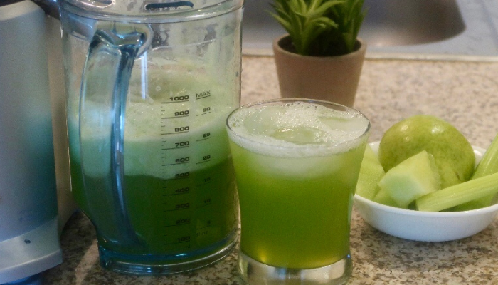 Honeydew Celery Pear Juice Recipe