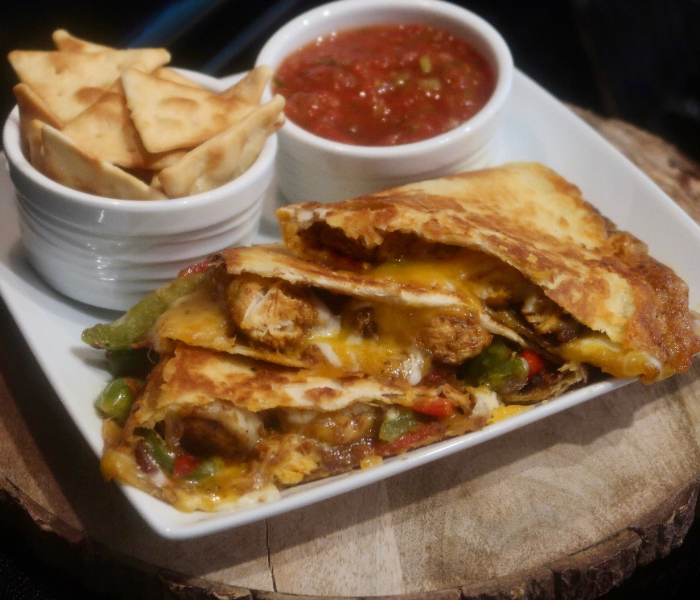 Fajita Chicken Quesadilla Recipe