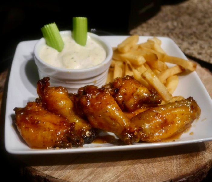 Baked Honey Garlic Wings