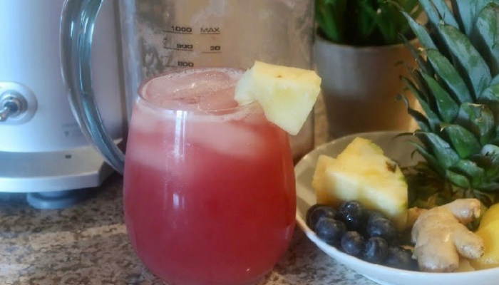 Blueberry Pineapple Juice Recipe