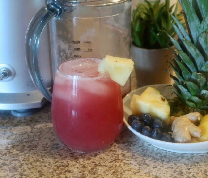 Blueberry Pineapple Juice Recipe