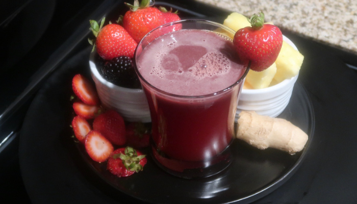 Blackberry Pineapple Juice