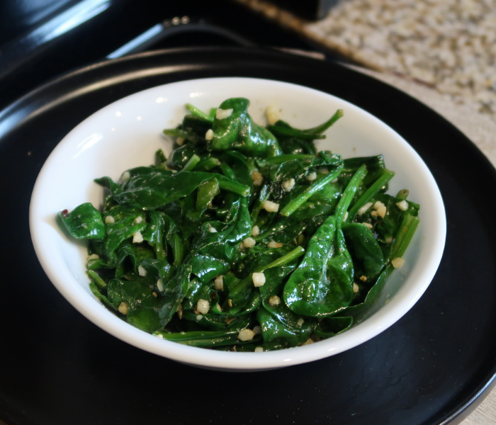 Garlic Spinach Recipe