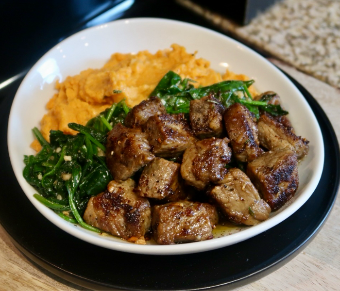 Rosemary Garlic Steak Bites