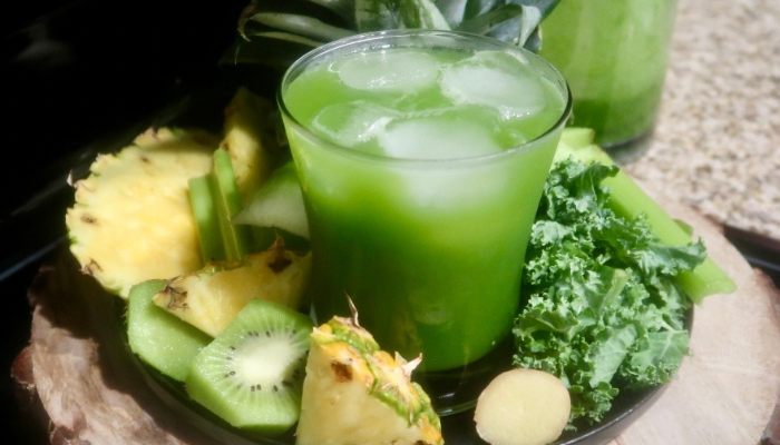 Pineapple Green Juice Recipe