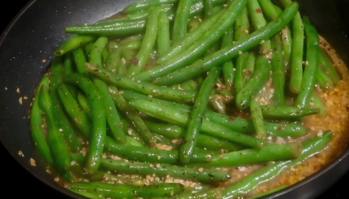 Garlic Green Beans Recipe