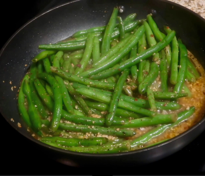 Garlic Green Beans Recipe