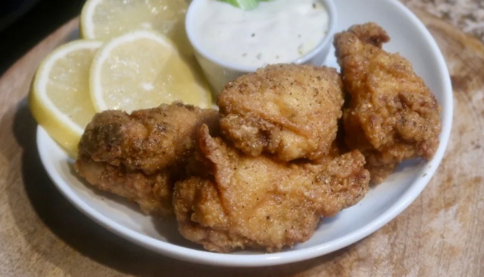 Fried Lemon Pepper Wings