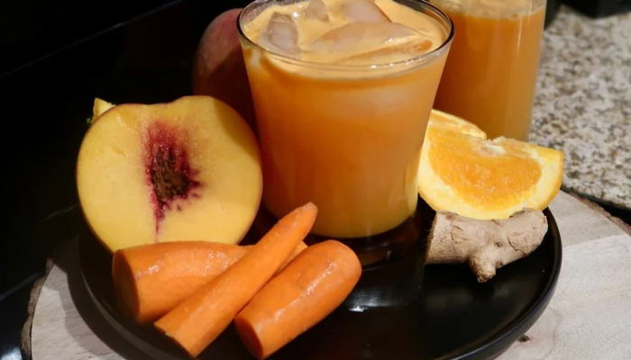 Peach Carrot Juice