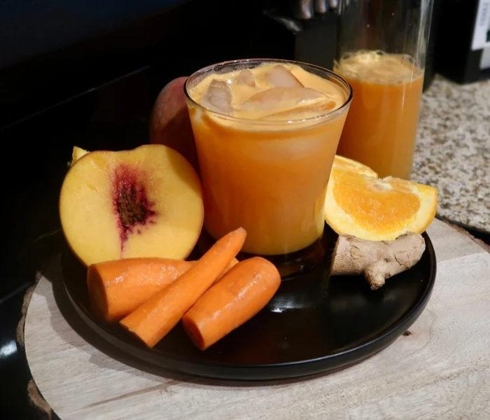 Peach Carrot Juice