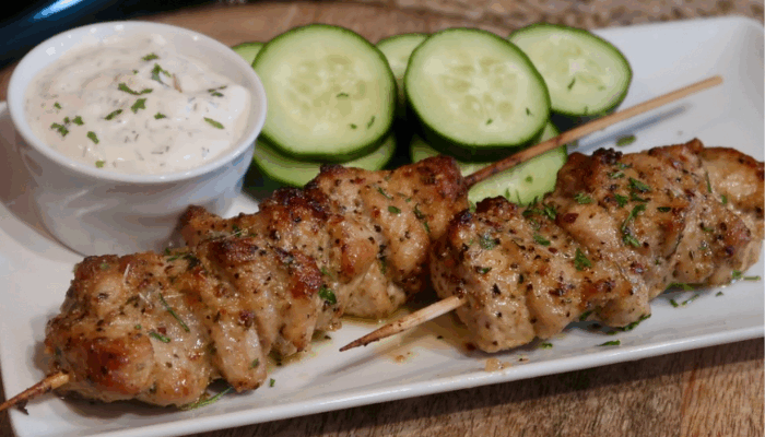 Lemongrass Pork Kabobs