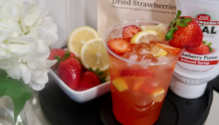 Strawberry Lemonade Refresher