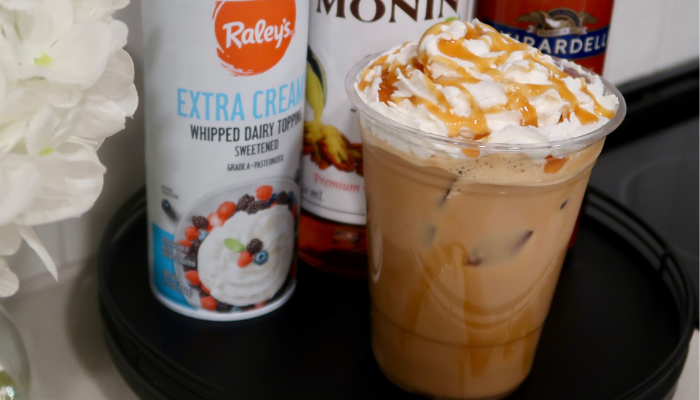 Caramel Butter Pecan Latte