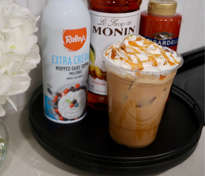 Caramel Butter Pecan Latte