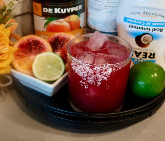 Pomegranate Orange Margarita